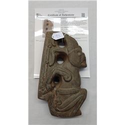 Olmec Stone Palma w/John Jordan COA