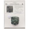 Image 1 : Mayan Jade Maskette w/John Jordan COA