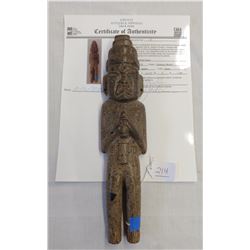 Olmec Priest w/John Jordan COA