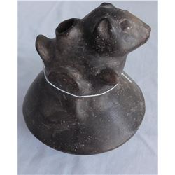 Squirrel Effigy Pot