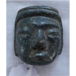 Jade Maskette Pendant