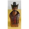 Image 1 : Carved Cowboy Bust