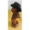 Image 2 : Carved Cowboy Bust
