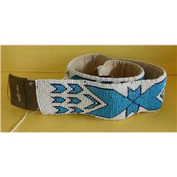 Plains Loomed-Beaded Belt