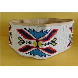 Paiute Loom-Beaded Belt