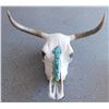 Image 1 : Steer Skull w/Turquoise