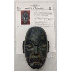 Olmec Jade Mask w/John Jordan COA
