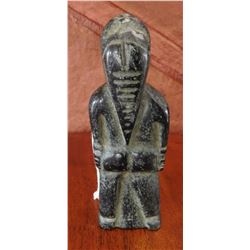 Human Effigy Stone Pipe