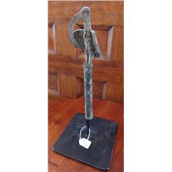 African Bronze Staff Topper
