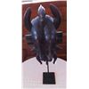 Image 10 : African Senufo Kpelie Dual Mask w/Stand