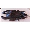 Image 8 : African Senufo Kpelie Dual Mask w/Stand
