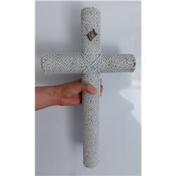 Large Beaded Italian Cross