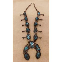 Navajo Squash Blossom Necklace