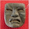 Image 1 : Olmec Stone Mask w/Helm COA