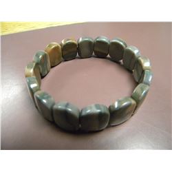 natural orange net jasper bracelet-retail $245