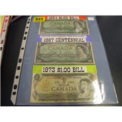 canadian dollar note collection