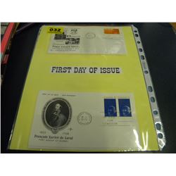 first day issue stamp collection