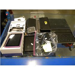 BLUETOOTH HEADSET/LOGITECH KEYBOARD/NEXBOOK TABLET/7" TABLET/FOLDING CHARGING VALET/7" PAD DELUXE