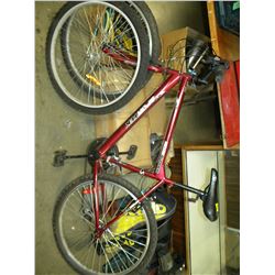 SPORTEK MTN BIKE WITH SPARE TIRE ON RIM