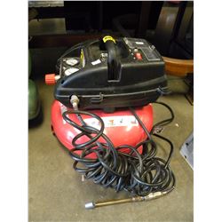 PANCAKE AIR COMPRESSOR WITH HOSE