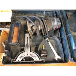 BOSCH PALM ROUTER WITH ACC. AND CASE