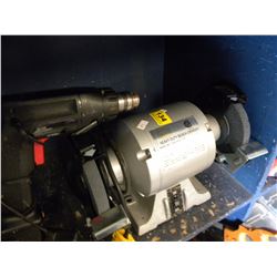 HD BENCH GRINDER/CORDLESS DRILL WITH CHARGER