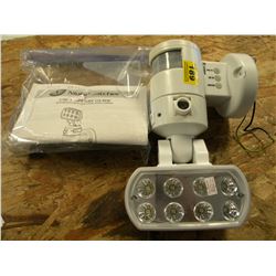 NIGHT WATCHER MOTORIZED LED FLOOD LIGHT WITH CAMERA