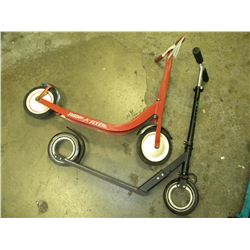 2 VINTAGE SCOOTERS