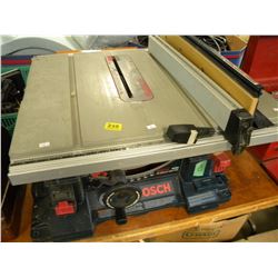BOSCH 10" TABLE SAW