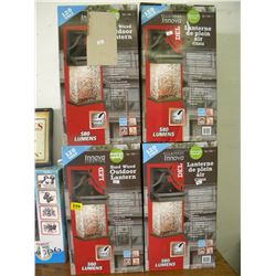 4 LED OUTDOOR LANTERNS