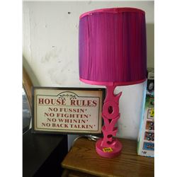 WALL HANGING/TABLE LAMP
