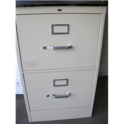 2 DRAWER FILE CABINET