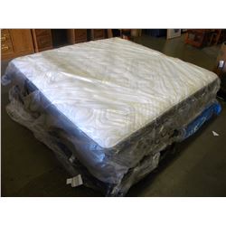 NEW KINGSIZE SEALY PILLOWTOP WITH BOXSPRINGS/OPEN PACKAGE