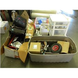 LARGE BIN OF MISC/PALLET OF MISC