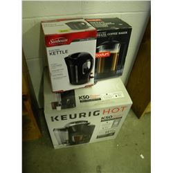SUNBEAM KETTLE/COFFEE MAKER/KERIG COFFEE MAKER