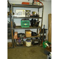 4 TIER METAL RACKING (CONTENTS NOT INCLUDED)
