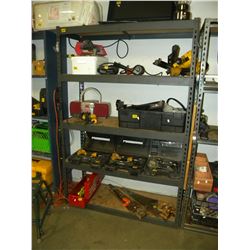 4 SHELF METAL RACKING (CONTENTS NOT INCLUDED)
