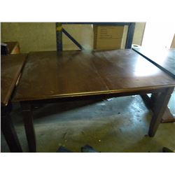 SOLID WOOD DINING TABLE (INTERNET PREVIEW ONLY)