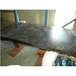 SOLID WOOD DINING TABLE (INTERNET PREVIEW ONLY)