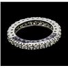 Image 3 : 1.09 ctw Diamond Eternity Ring - 14KT White Gold