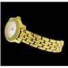 Image 2 : Baume & Mercier 18KT Yellow Gold Diamond Ladies Watch