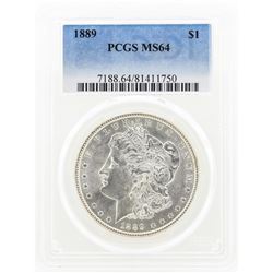 1889 MS64 Morgan Silver Dollar