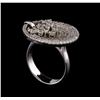 Image 4 : 14KT White Gold 1.71 ctw Diamond Ring