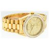 Image 4 : Rolex 18KT Gold President 2.75 ctw Diamond DayDate Men's Watch