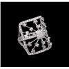 Image 1 : 1.20 ctw Diamond Ring - 18KT White Gold