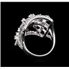 Image 3 : 1.20 ctw Diamond Ring - 18KT White Gold