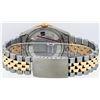 Image 3 : Rolex Mens Two Tone Diamond Lugs Mother Of Pearl String Sapphire and Diamond Dat