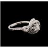 Image 2 : 1.35 ctw Diamond Ring - 14KT White Gold