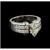 Image 1 : 2.05 ctw Diamond Ring - 14KT White Gold