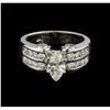 Image 2 : 2.05 ctw Diamond Ring - 14KT White Gold